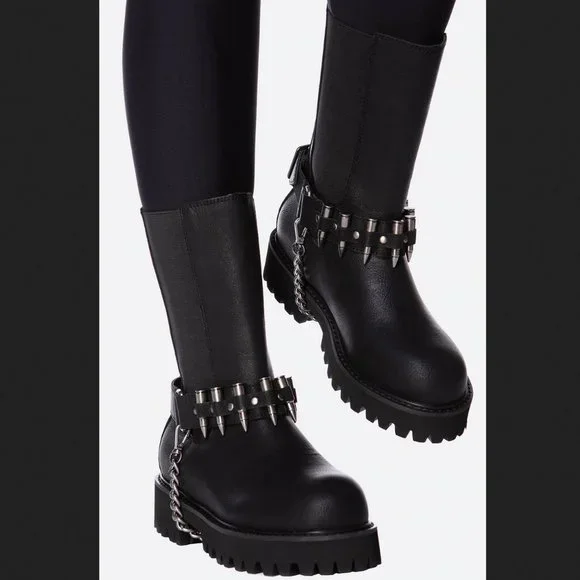 Killstar | Shoes | Nwt Killstar Deadmans Goth Boots | Poshmark display picture 1